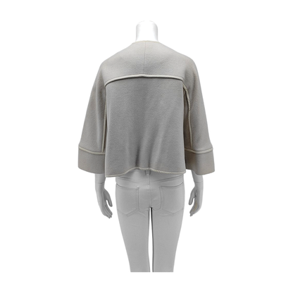 Chloé Mcode Spring and Autumn White Wool Women's Short Sleeve Other Jacket-(SKU)-937381593