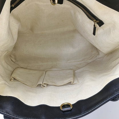 GUCCI Microguccissima Black Patent Leather Monogram Embossed Single Shoulder Bag Handbag Golden hardware-(SKU)-958985307