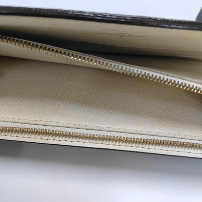 LOUIS VUITTON INSOLITE Brown coated canvas vintage wallet Golden hardware-(SKU)-959102208