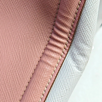 PRADA Tote bag Pink Calfskin Logo Tote Bag Golden hardware-(SKU)-958685441