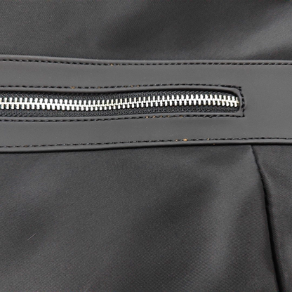 Samsonite Black Nylon Backpack Silver Hardware-(SKU)-952152418