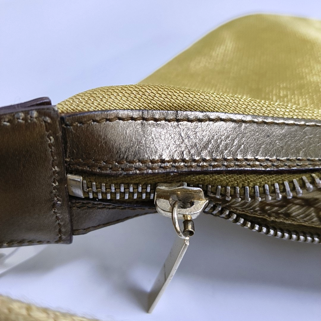 GUCCI GG Marmont Khaki Fabric Handbag Golden hardware-(SKU)-959772601