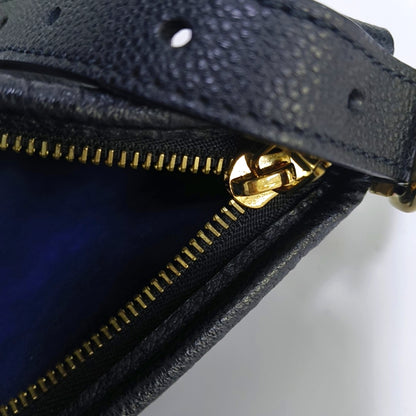 LOUIS VUITTON CARRYALL Small Black Leather Monogram Damier Ebene Black Shoulder Bag Tote Bag with Gold Hardware and Detachable Shoulder Strap-(SKU)-966661333