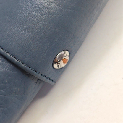 LOEWE Tote bag Blue Leather Tote Bag Golden hardware-(SKU)-945163110