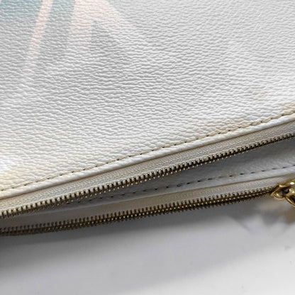 LOUIS VUITTON MULTI Blue Coated Canvas Monogram Five in One Crossbody Bag Shoulder Bag Gold Hardware Pockets 2 Removable Straps-(SKU)-968235817