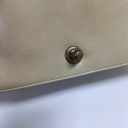 CHANEL BOY CHANEL Medium Beige Calfskin Quilted Shoulder Bag Crossbody Bag with Detachable Strap Gold Hardware-(SKU)-956099870