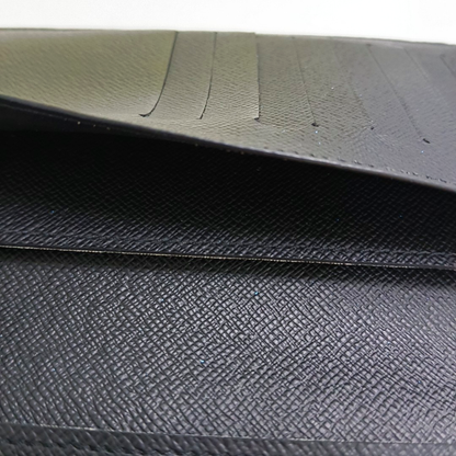 LOUIS VUITTON ALEXANDRE Gray Coated Canvas Chessboard Plaid Wallet-(SKU)-958578109