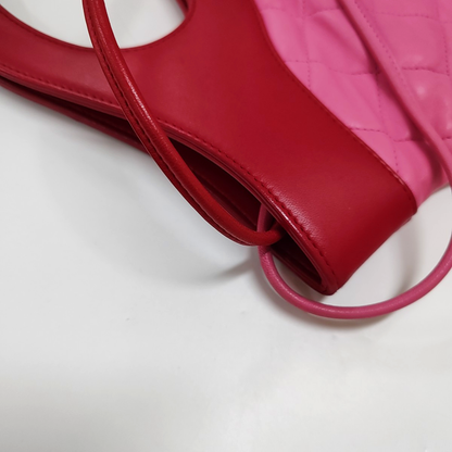 CHANEL CHANEL 31 Large Pink Lamb Leather Quilted Single Shoulder Bag Crossbody Bag Handbag Golden Hardware-(SKU)-958758432