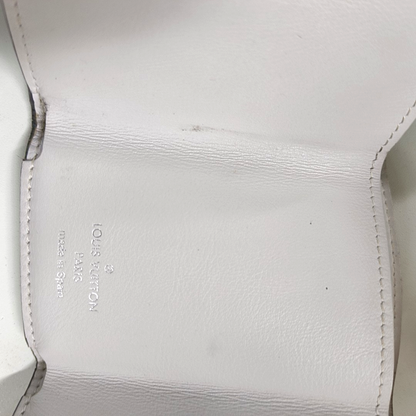 LOUIS VUITTON DISCOVERY Grey Coated Canvas Old Money Wallet Silver Hardware-(SKU)-13382678