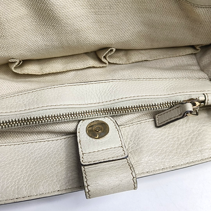 GUCCI Bamboo 1947 Brown canvas monogram bamboo bag handbag Golden hardware-(SKU)-957532877