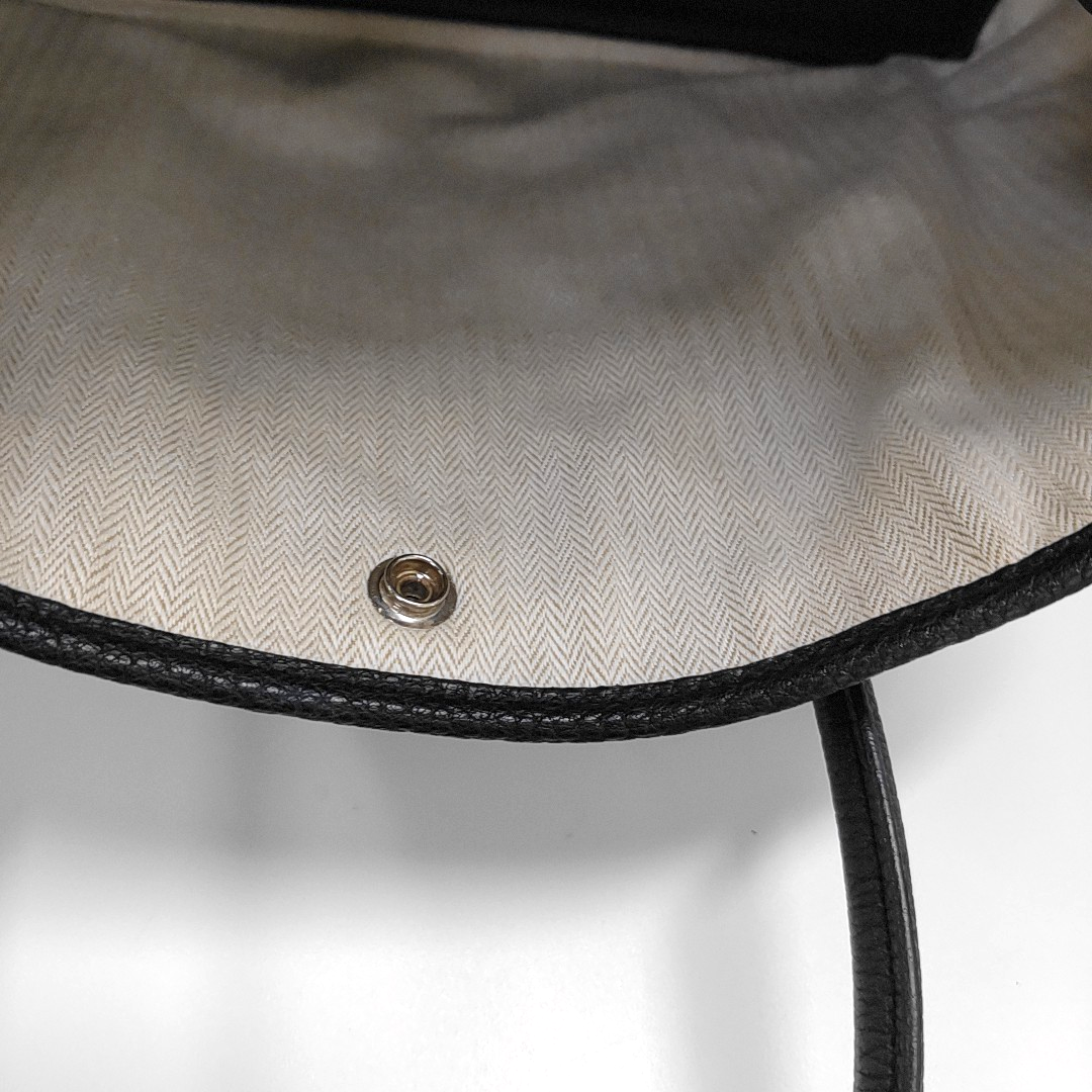 HERMÈS Garden Party 36 Black Negonda Calfskin Garden Bag Handbag Silver Hardware D-(SKU)-951701522