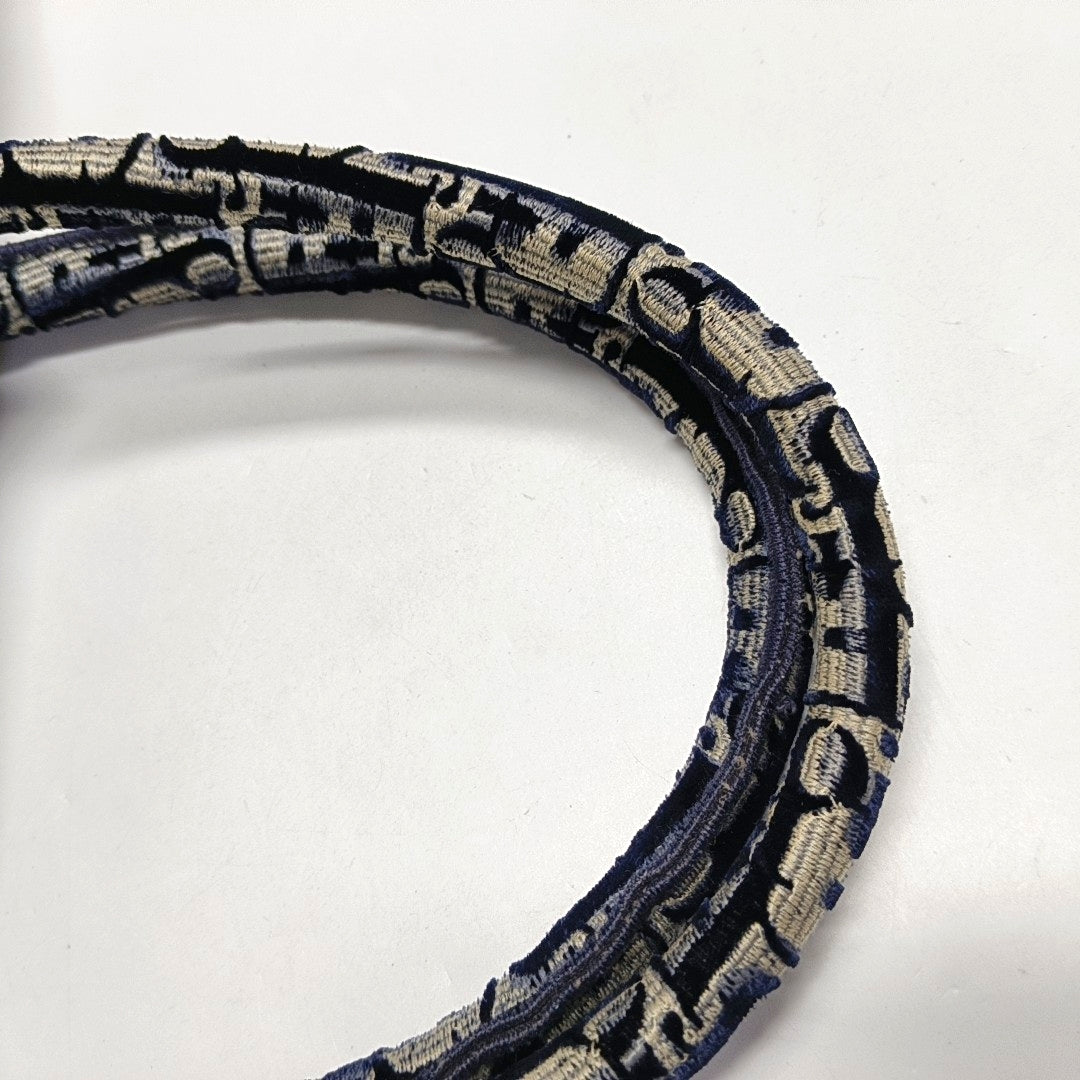 DIOR Book Tote Large Multicolor Velvet Monogram Embroidered Tote and Shoulder Bag-(SKU)-970218460