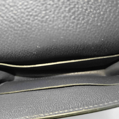 HERMÈS Roulis Slim Midnight Blue Evercolor Calfskin Piggy Wallet with Silver Hardware and Z Stamp-(SKU)-928394634