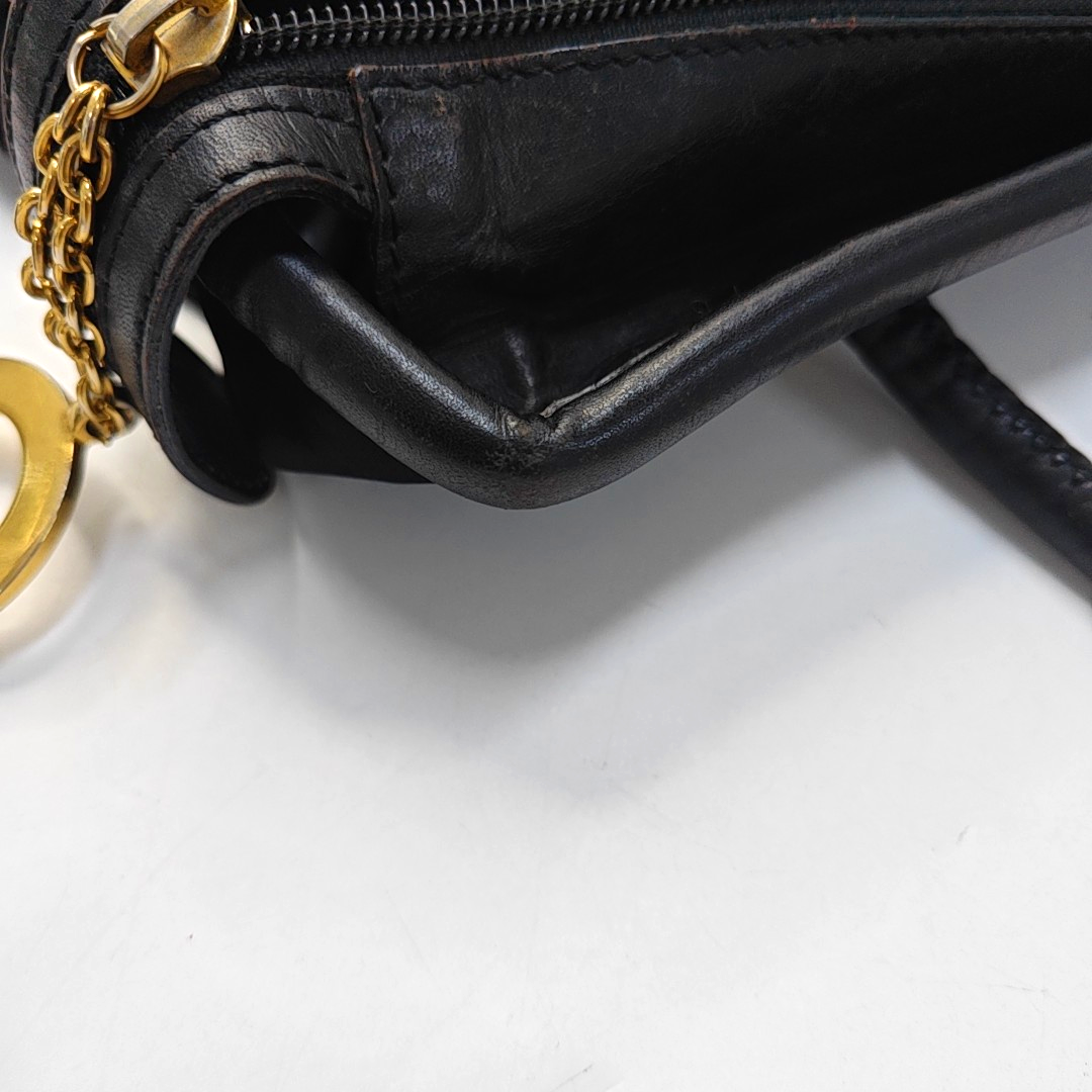 CELINE Tote bag Black Nylon Single Shoulder Bag Tote Bag Golden hardware-(SKU)-951886328