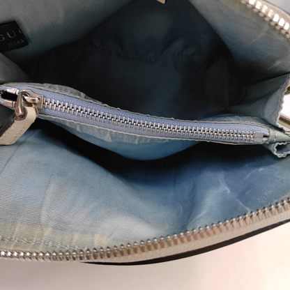 GUCCI Gucci x Sega mini White Cowhide Printed Single Shoulder Bag Crossbody Bag Silver Hardware Removable shoulder strap-(SKU)-956051089