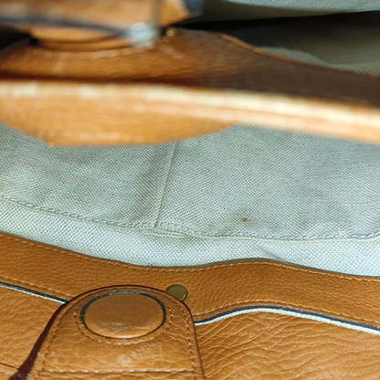 GUCCI Bamboo 1947 Ginger Yellow Calfskin Bamboo Handle Single Shoulder Bag Handbag Golden hardware Removable shoulder strap-(SKU)-956063224