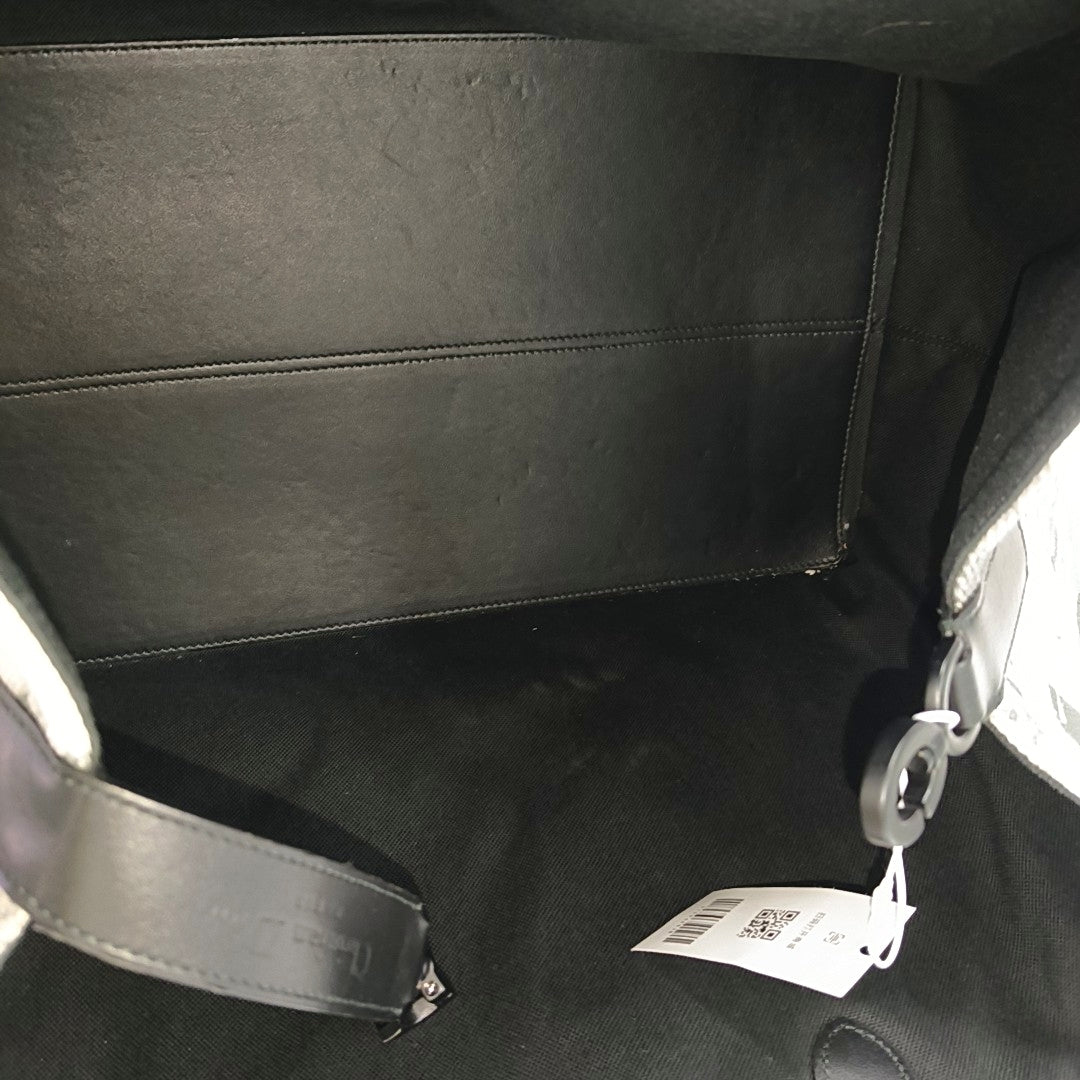 DIOR Toujours Large Multicolor Canvas Printed Handbag Black Hardware Pockets-(SKU)-970966828