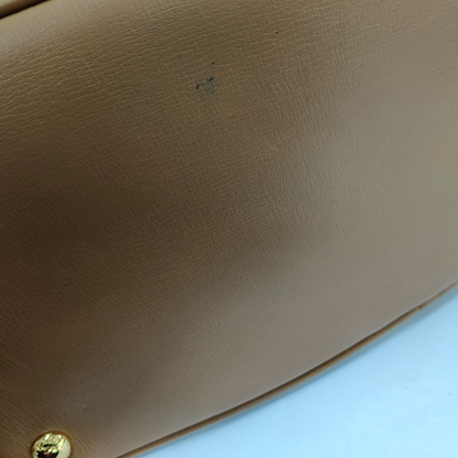 PRADA White Leather Monogrammed Tote Bag Golden hardware-(SKU)-960002423