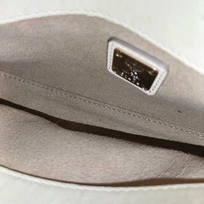 MCM MILLIE  Khaki Coated Canvas Monogrammed Bay Laurel Buckle Crossbody Shoulder Bag Golden hardware Removable shoulder strap-(SKU)-935170970