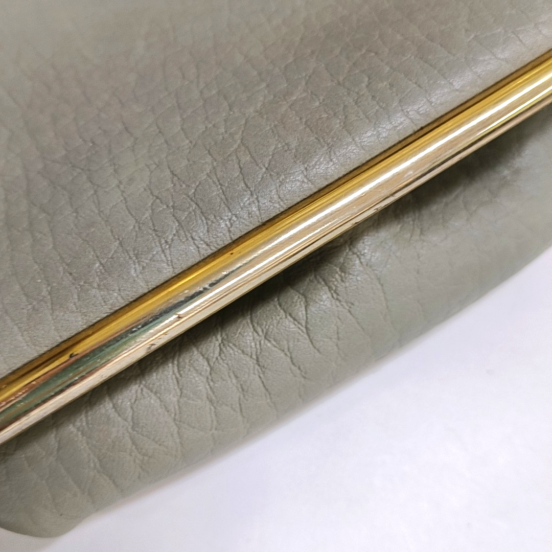 Chloé Sally Medium size Grey Leather Single Shoulder Bag Golden hardware-(SKU)-958155773
