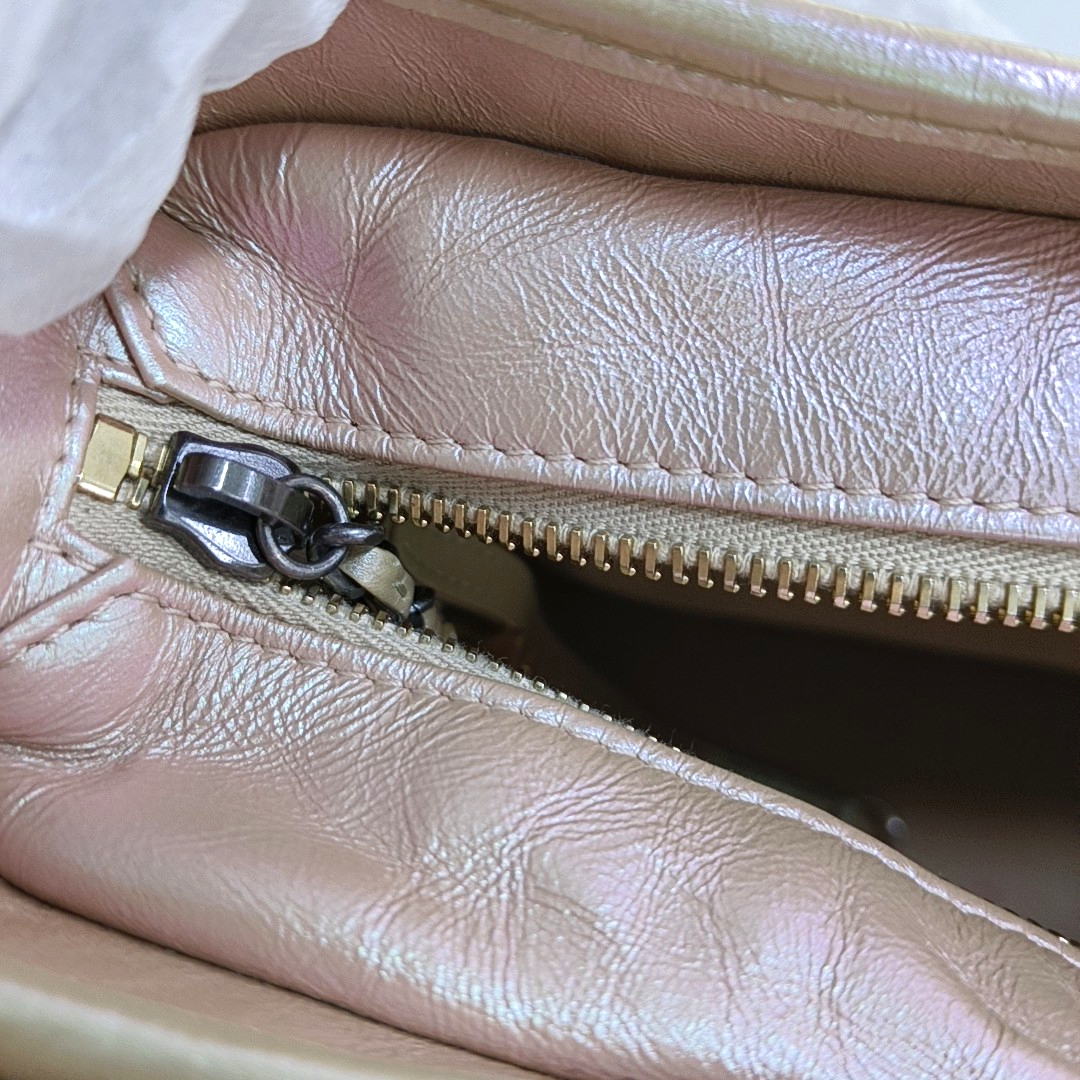 CHANEL GABRIELLE Medium Pink Calfskin Quilted Crossbody Shoulder Bag Detachable Strap-(SKU)-946545015