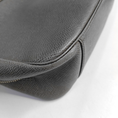 LOUIS VUITTON Grey Cowhide Clutch Bag Silver Hardware-(SKU)-960386024