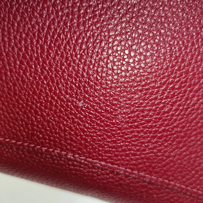 COACH TABBY Red Cowhide Crossbody Single Shoulder Bag Golden hardware Removable shoulder strap-(SKU)-14389562