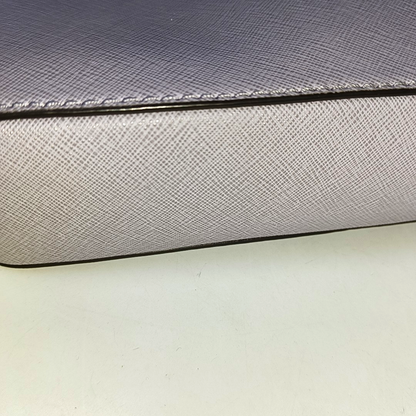 MICHAEL KORS Camera Bag Medium size Light Purple Leather Embossed Single Shoulder Crossbody Bag Silver Hardware-(SKU)-942697906