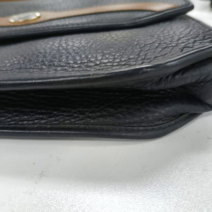 DIOR Black Leather Single Shoulder Bag Handbag Crossbody Silver Hardware Removable shoulder strap-(SKU)-954675059