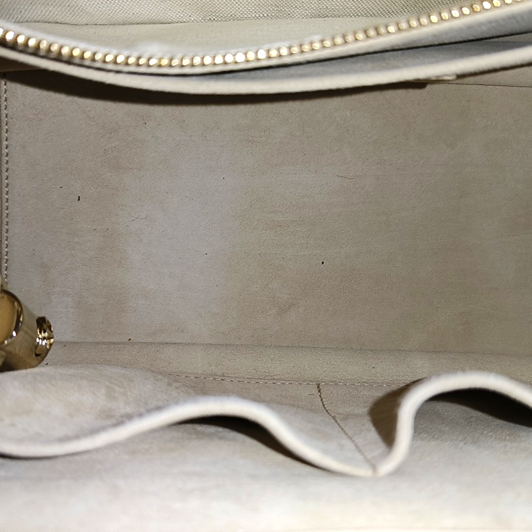 DIOR Lady Dior Small Beige Calfskin Cannage Embossed Shoulder Bag Tote Bag Crossbody Bag Golden Hardware Removable Strap-(SKU)-958701204