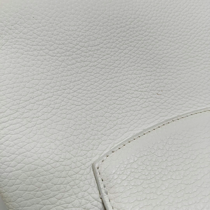 LOUIS VUITTON CAPUCINES BB White Calfskin Shoulder Bag, Handbag, Crossbody Bag with Detachable Strap-(SKU)-963553320