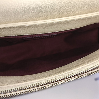 CHANEL COCO CURVE Small Beige Calfskin Quilted Shoulder Bag Tote Bag with Detachable Strap-(SKU)-963064920