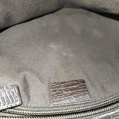 GUCCI Tote bag Ebony Coated Canvas Monogrammed Handbag Black hardware-(SKU)-954704825