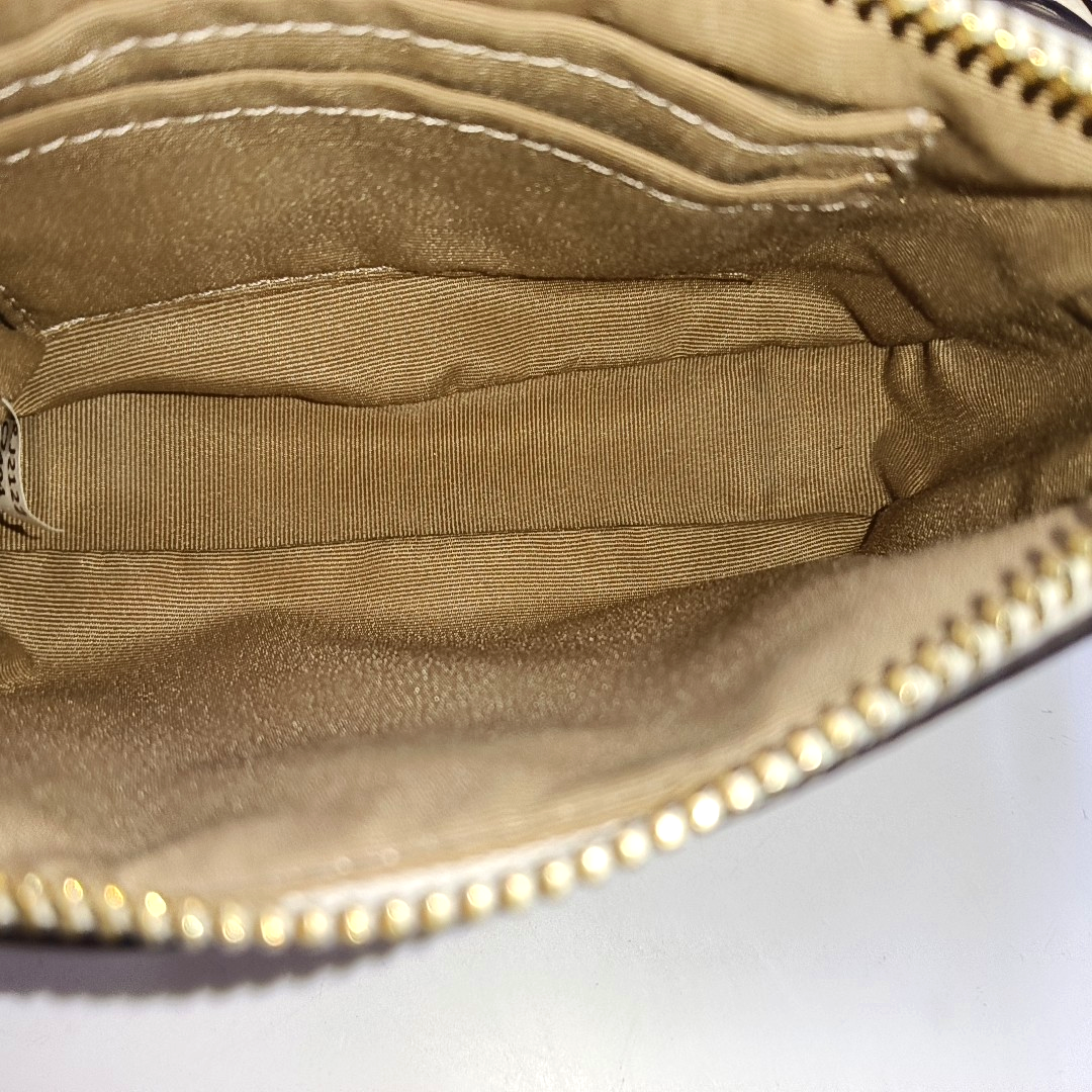 COACH NOLITA White Coated Canvas Printed Handbag Golden hardware-(SKU)-951528417