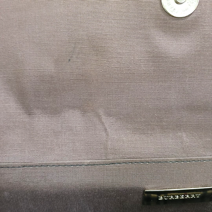 BURBERRY Black cowhide tote bag Silver Hardware-(SKU)-958526688