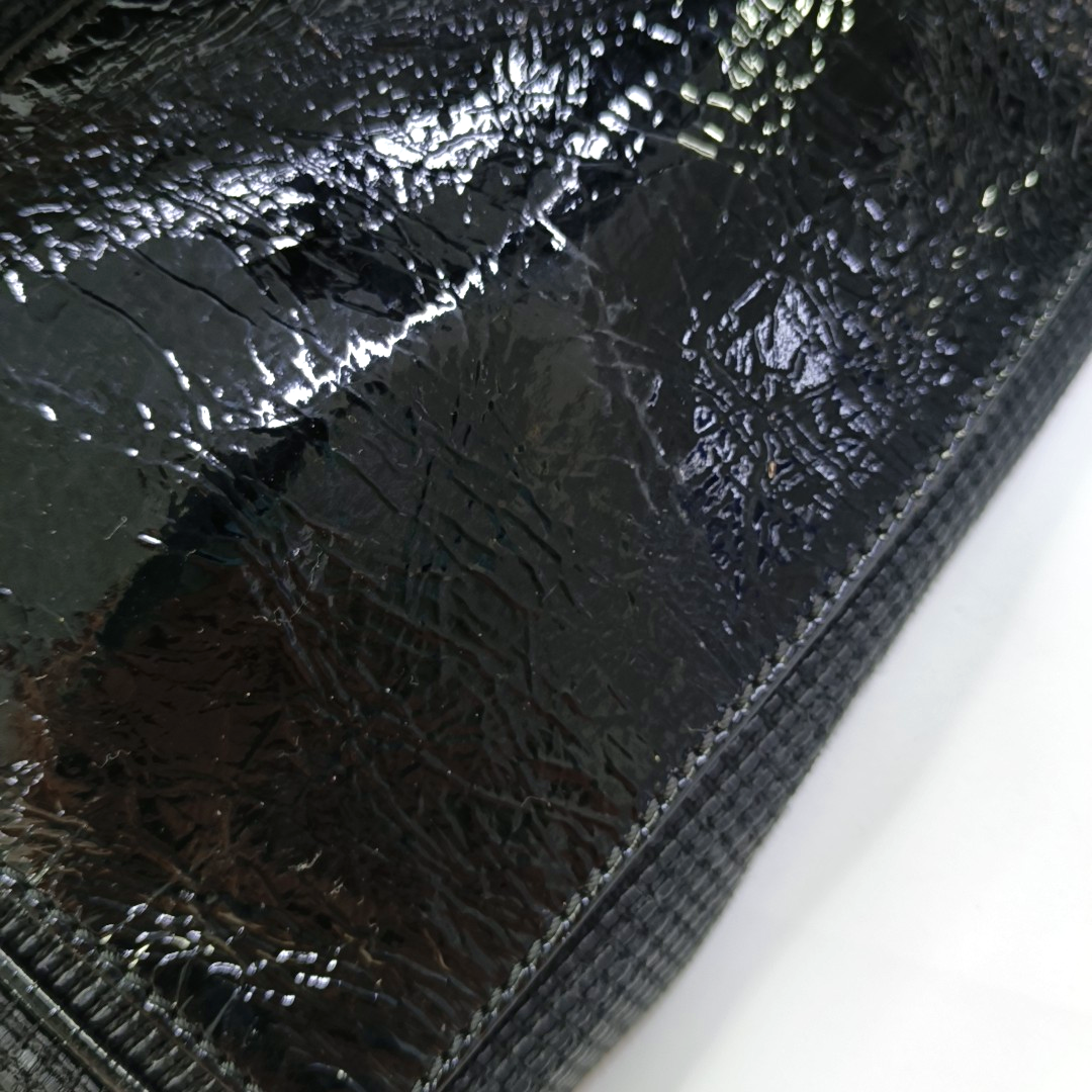 FENDI Black织物双FHandheld包 Golden hardware-(SKU)-960605118