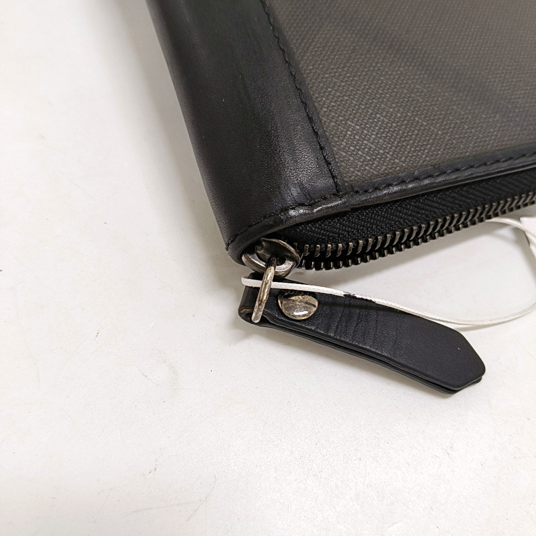 BURBERRY Multicolor Coated Canvas Wallet Silver Hardware-(SKU)-958959438