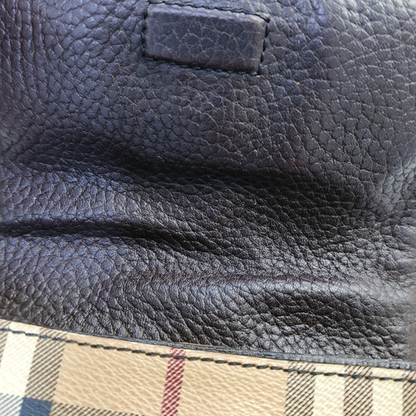 BURBERRY Brown Coated Canvas Warhorse Grain Single Shoulder Bag Crossbody Bag Golden hardware-(SKU)-953635719