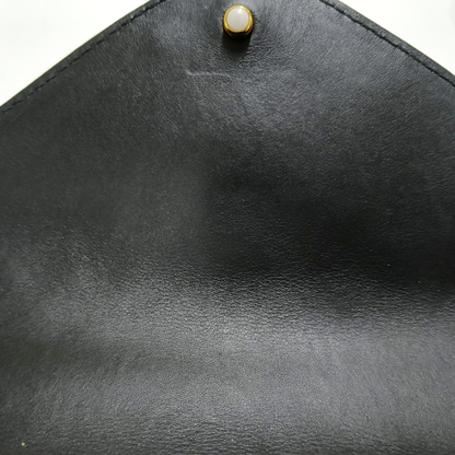 LOUIS VUITTON NEW WAVE Small Black Leather Quilted Shoulder Bag Tote Bag Crossbody Bag Gold Hardware Removable Strap-(SKU)-963958923