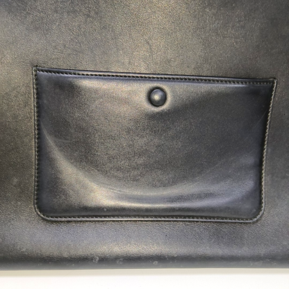 CELINE EDGE Contrast Color Cowhide Tote Bag Silver Hardware-(SKU)-946473124