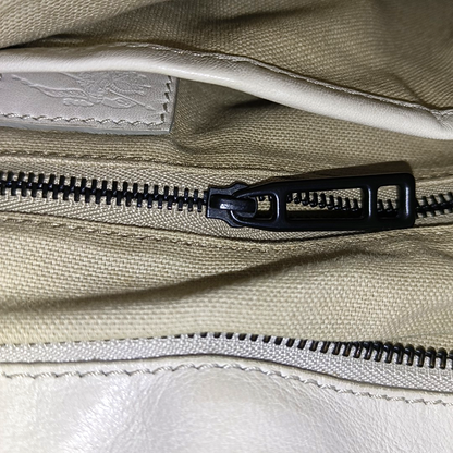 BURBERRY Beige Canvas Handbag Black hardware-(SKU)-950668456