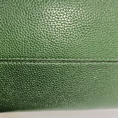 MICHAEL KORS Mercer Large size Dark Green Leather Crossbody Bag Single Shoulder Bag Handbag Golden hardware Removable shoulder strap-(SKU)-931190190