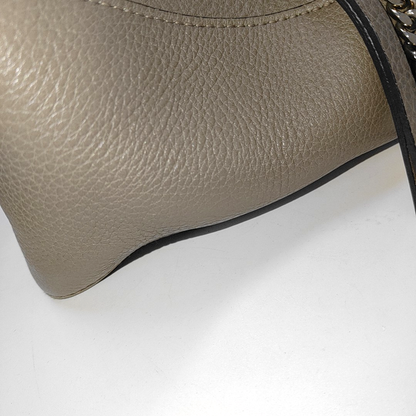 Chloé Faye Medium size Grey Cowhide Single Shoulder Bag Tote Shoulder Bag Crossbody Bag Golden Silver Hardware Removable shoulder strap-(SKU)-939956947