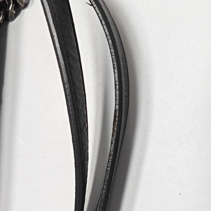 YSL NIKI Medium Size Dark Grey CalfskinSingle Shoulder Bag Tote with Palladium Hardware-(SKU)-970510636