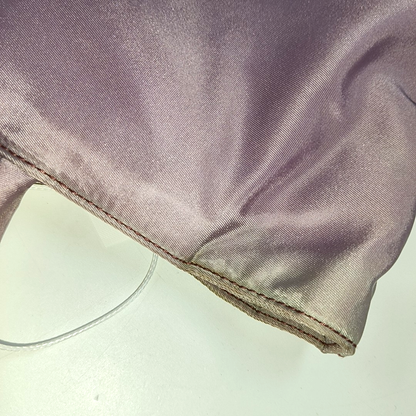 PRADA Tote bag Lavender Nylon Logo Tote Bag Single Shoulder Bag Silver Hardware-(SKU)-13802237