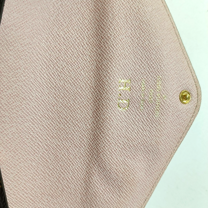 LOUIS VUITTON JOSÉPHINE Brown coated canvas vintage wallet Golden hardware-(SKU)-951380738