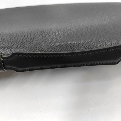 LOUIS VUITTON Dark Gray Cowhide Handbag Golden hardware-(SKU)-960317923
