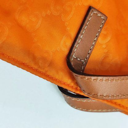 GUCCI Tote bag Orange Fabric Monogrammed Handbag Single Shoulder Bag-(SKU)-945893652