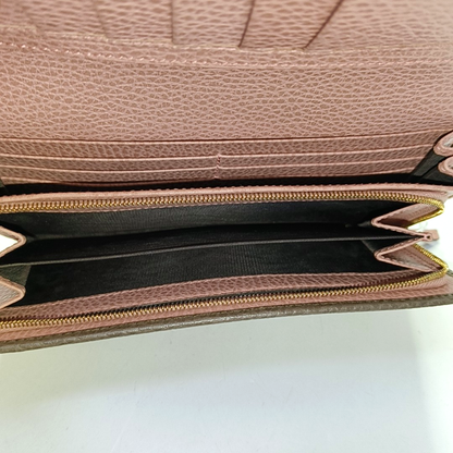 GUCCI Swing Elephant Gray Cowhide Wallet Golden hardware-(SKU)-951312707
