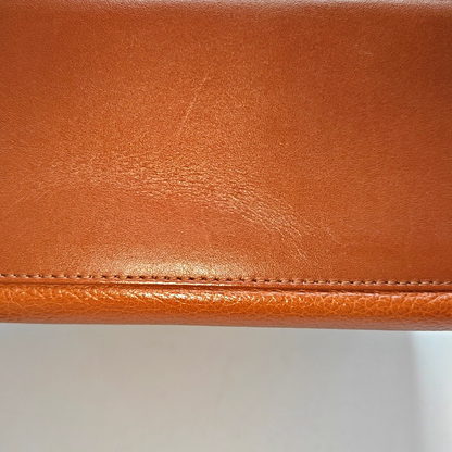 BURBERRY Brown Cowhide Handbag Silver Hardware-(SKU)-14318361